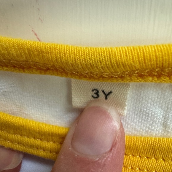 NWOT 3T My 3rd Birthday Bee Flutter Short Sleeve Blouse Top - Picture 3 of 5